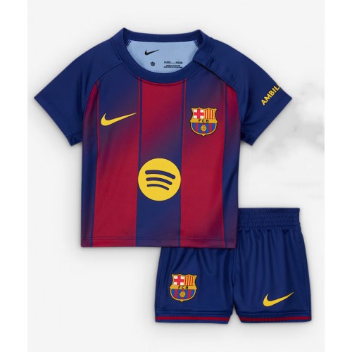Barcelona Lamine Yamal #10 Replica Home Stadium Kit for Kids 2025-26 Short Sleeve (+ pants) Barcelona Lamine Yamal #10 Replica Home Stadium Kit for Kids 2025-26 Short Sleeve (+ pants)